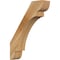 Ekena Millwork 6"W x 24"D x 32"H Olympic Rough Sawn Knee Brace, Western Red Cedar BRC06X24X32OLY00RWR - alternate 1